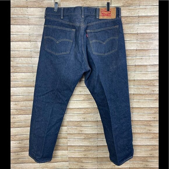 Levi’s 2 pairs of Dark Blue Jeans sz40x30 - Picture 1 of 9